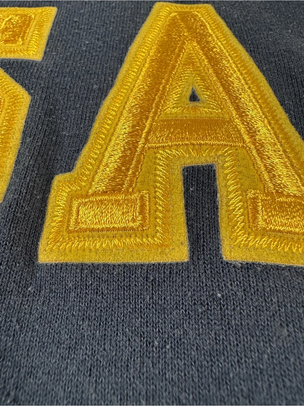 Vintage 80s Soffe Sweats USAF Sweatshirt Navy Blue Made in USA - Medium